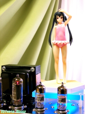 EAC91-EL821 Single Ended Amplifier (Tube Headphone Amplifier) Wave Beach Queens 1/10 Scale Pre-painted PVC Figure K-On! Azusa Nakano Swimsuit Ver.