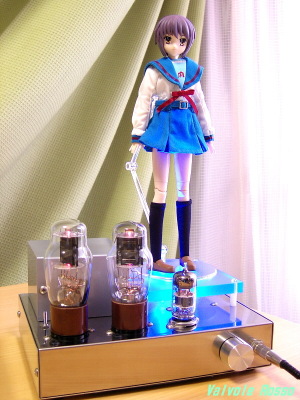6DJ8-1626 Single Ended Amplifier (Tube Headphone Amplifier) Megahouse x Obitsu 25cm Action Figure Collection+  Melancholy Haruhi Suzumiya Yuki Nagato Magician Version