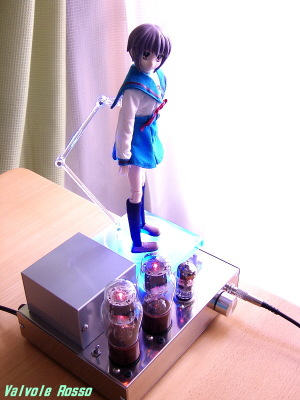 6DJ8-1626 Single Ended Amplifier (Tube Headphone Amplifier) Megahouse x Obitsu 25cm Action Figure Collection+  Melancholy Haruhi Suzumiya Yuki Nagato Magician Version