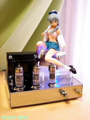 6414-6463PARA Single Ended Amplifier (Tube Headphone Amplifier) Atelier Sai 1/6 PVC Figure Full Metal Panic Fumoffu Teletha Testarossa