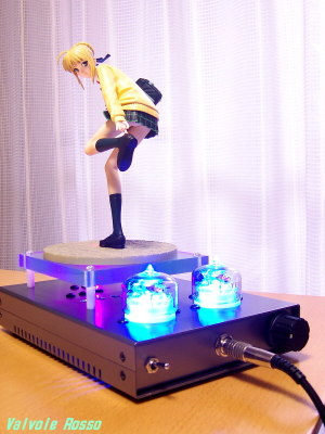 TESLA RC5B VISHAY IRF610 hybrid Headphone Amplifier (Tube Headphone Amplifier) Hobby Japan Fate/stay night High School Girl Saber (HJ limited ver.)