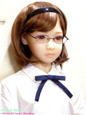 AXB Doll #50 Head & 120cm Body メガネを掛けさせてみた。。。