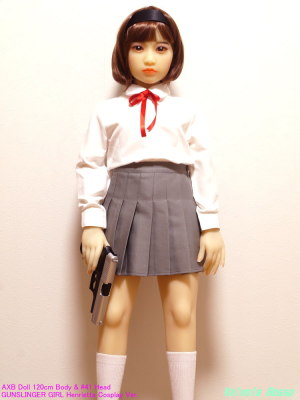 AXB Doll 120cm Body & #41 Head / GUNSLINGER GIRL Henrietta Cosplay Ver.