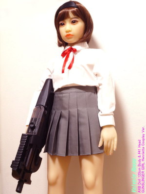 AXB Doll 120cm Body & #41 Head / GUNSLINGER GIRL Henrietta Cosplay Ver.