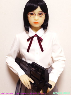 AXB Doll 136cm バスト平 ヘッド#41 ホワイトボディ ブラックアイ