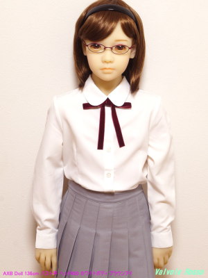 AXB Doll 136cm バスト平 ヘッド#50 ホワイトボディ ブラウンアイ