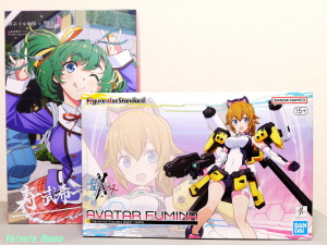コトブキヤ 創彩少女庭園 寿 武希子 と フィギュアライズスタンダード ガンダムビルドメタバース あばたーふみな